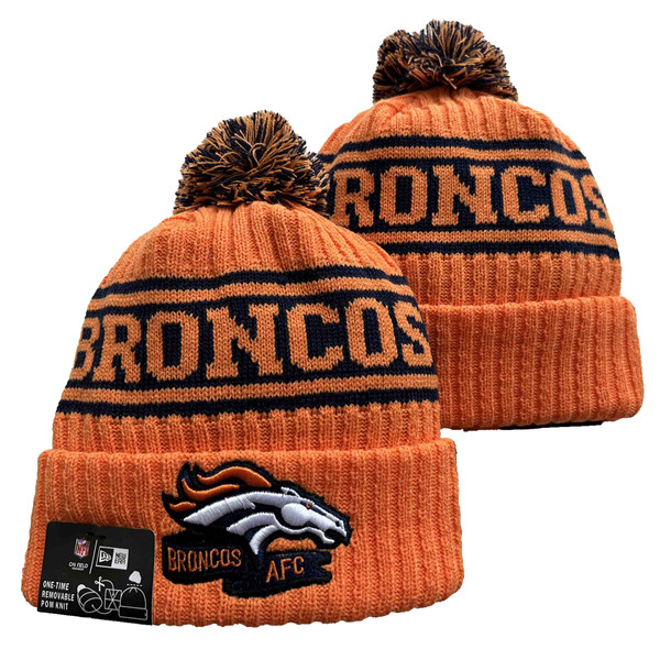 Denver Broncos Knit Hats 0115